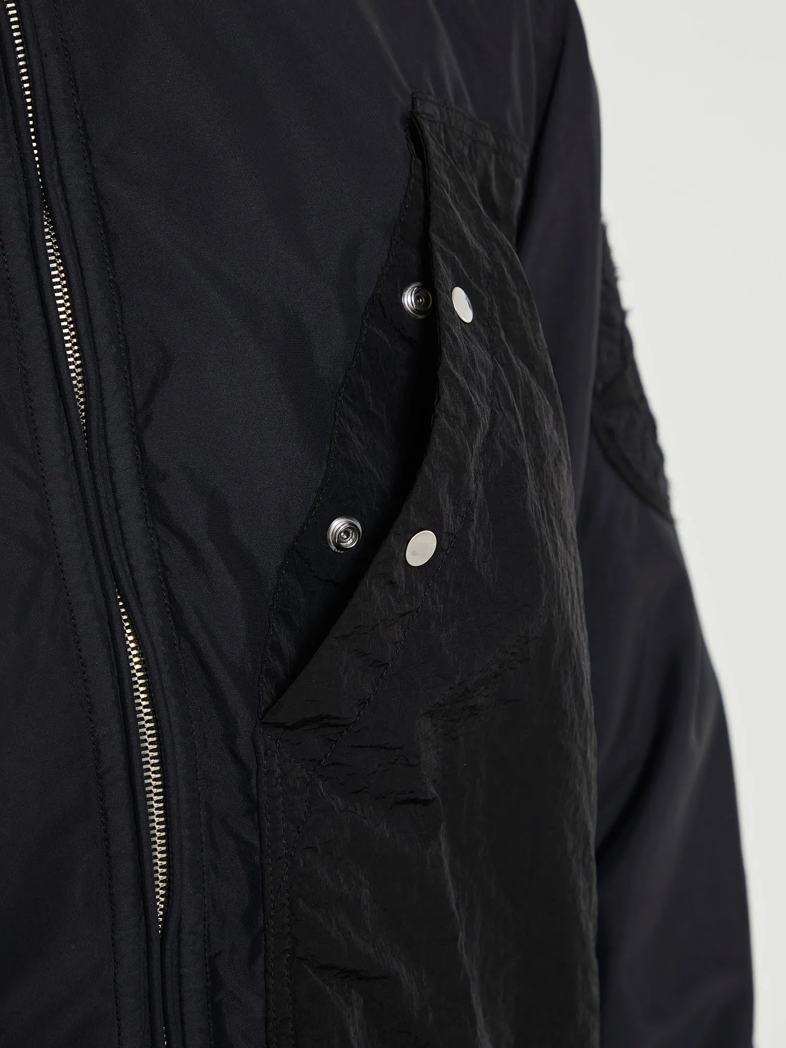 108M4 Overshirt in Black
