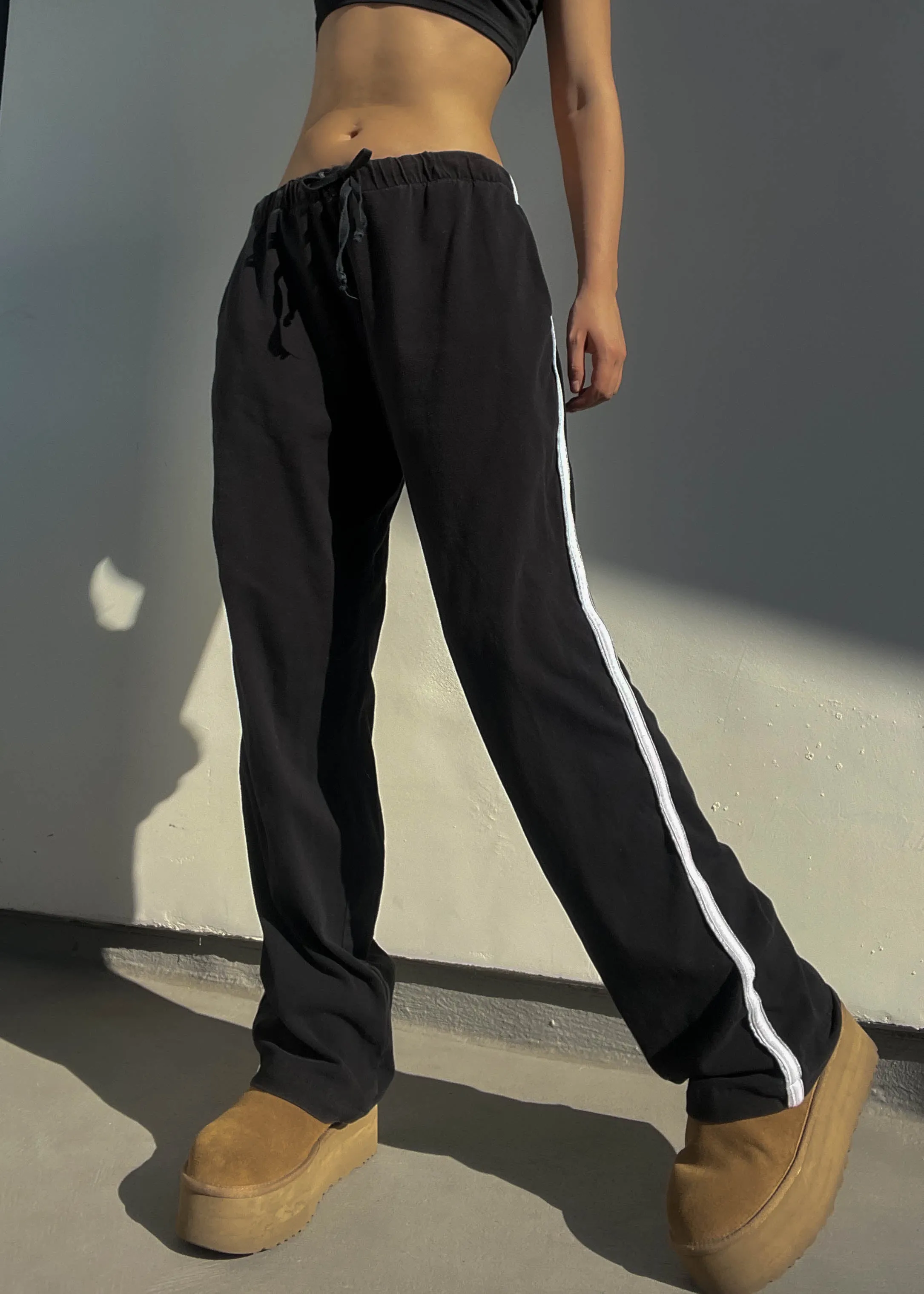 90's Sporty Stripe Lounge Pants (L-XL)