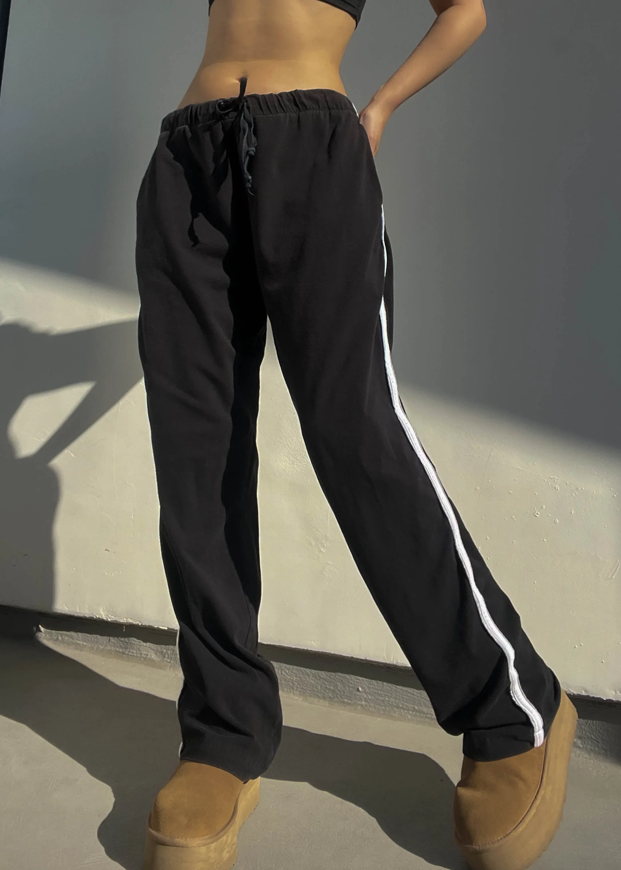 90's Sporty Stripe Lounge Pants (L-XL)