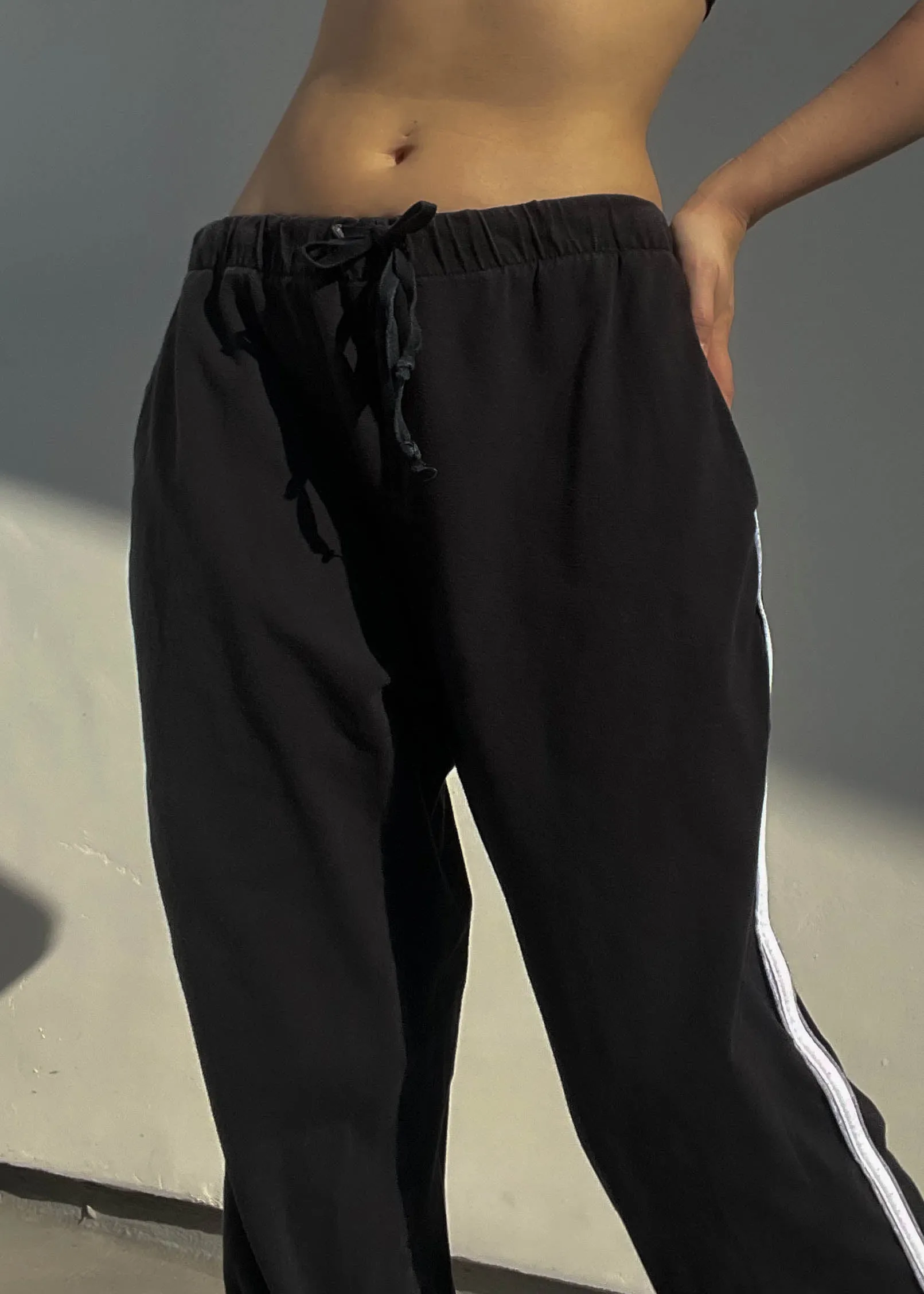 90's Sporty Stripe Lounge Pants (L-XL)