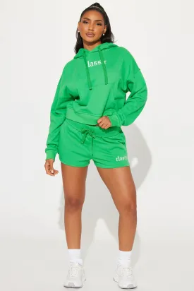 A Classic Fav Short Set - Kelly Green