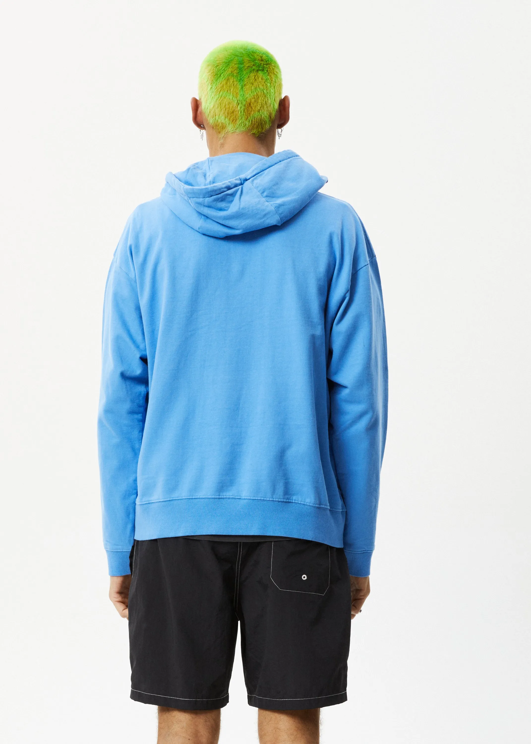 AFENDS Mens Solar System - Logo Hoodie - Arctic