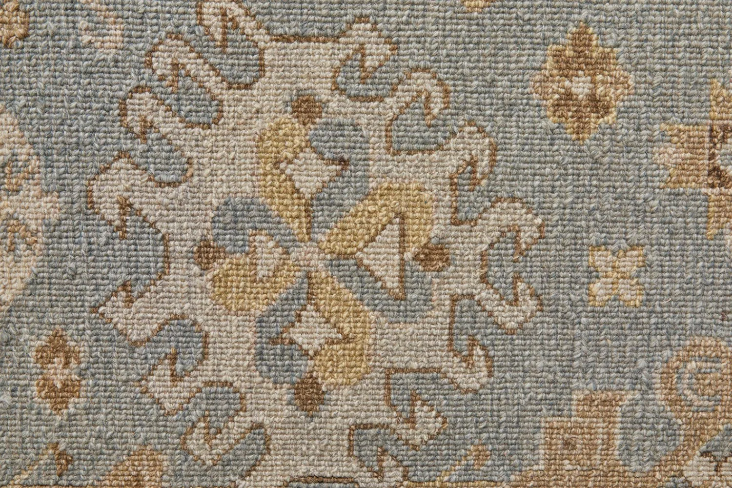 Aleska Oriental Blue/Gray/Ivory Rug