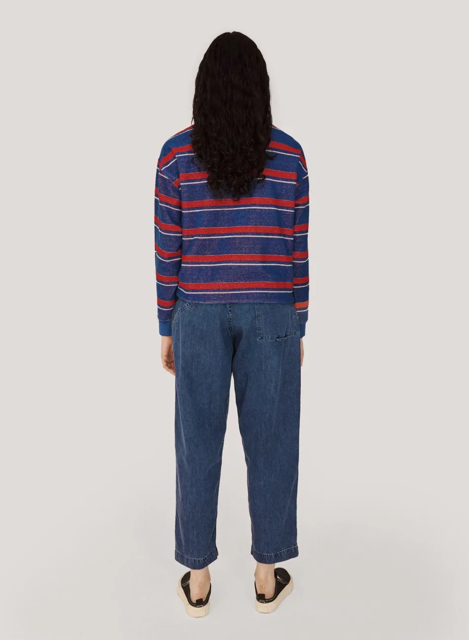Alva Skate Trouser Washed Indigo