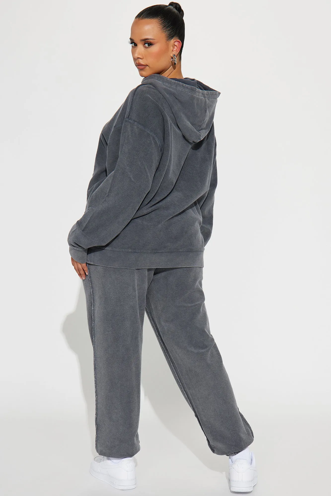 Always A Rebel Sweatsuit - Charcoal