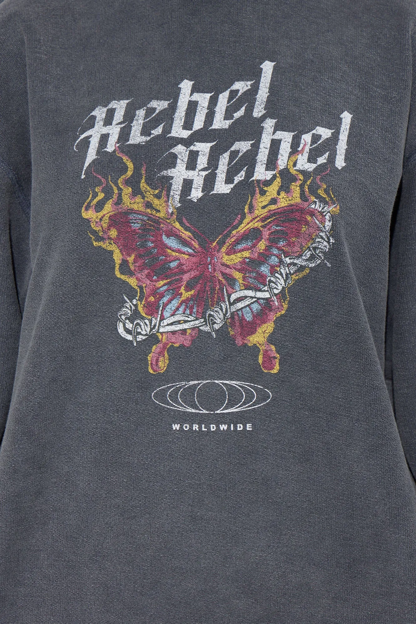 Always A Rebel Sweatsuit - Charcoal