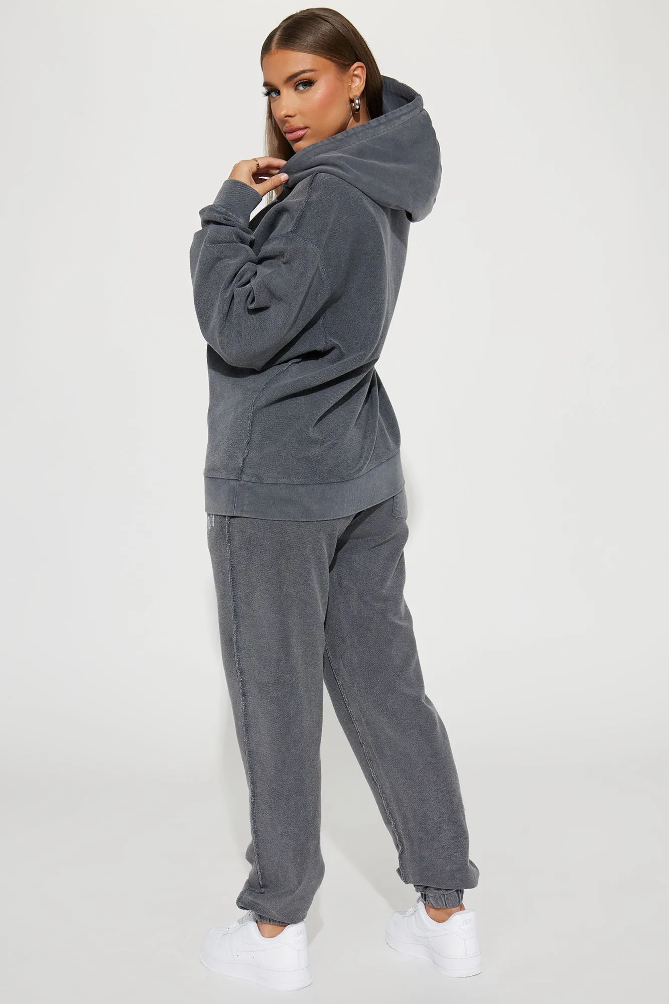 Always A Rebel Sweatsuit - Charcoal