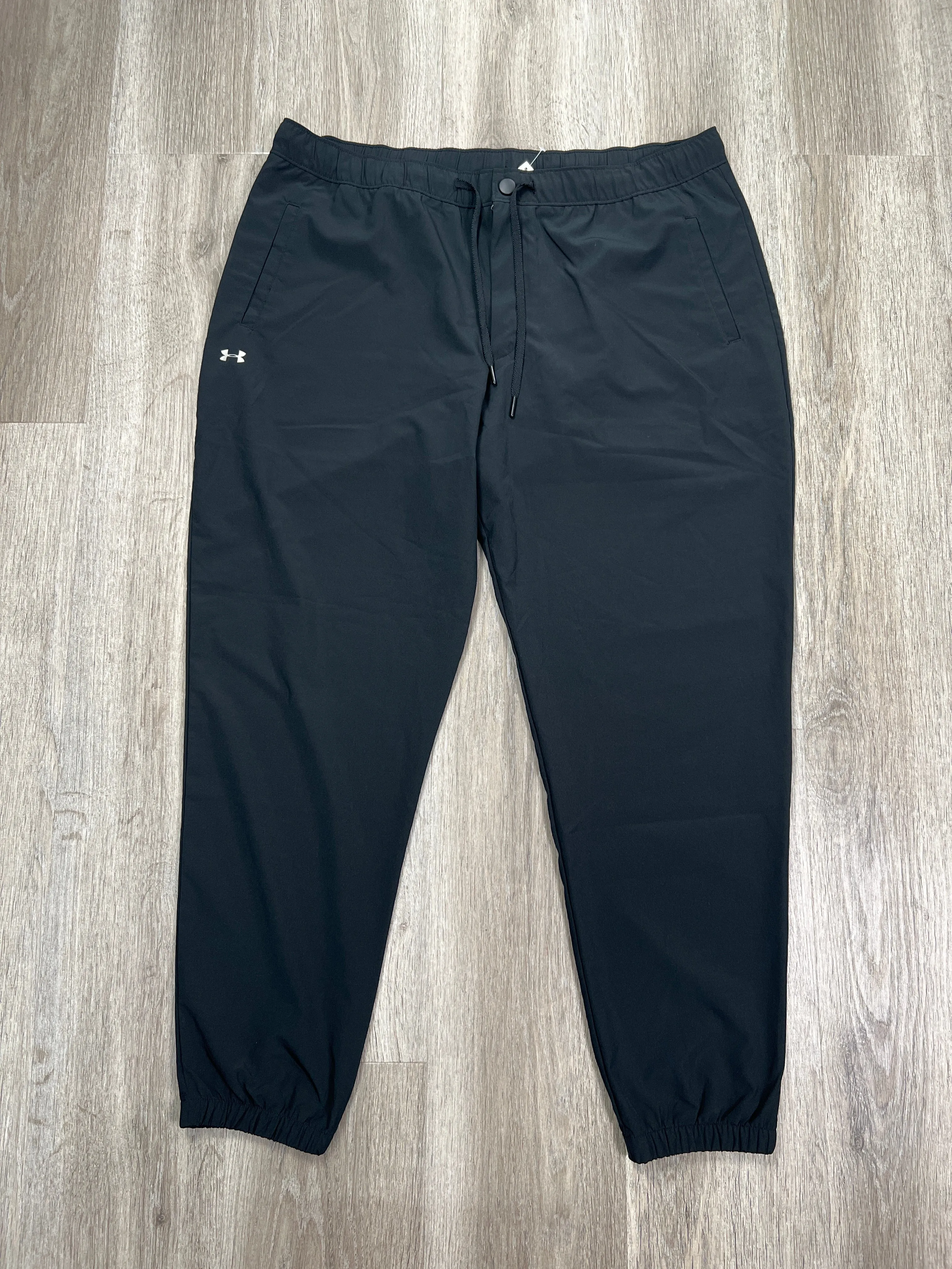 Athletic Pants By Under Armour In Black, Size: Xl