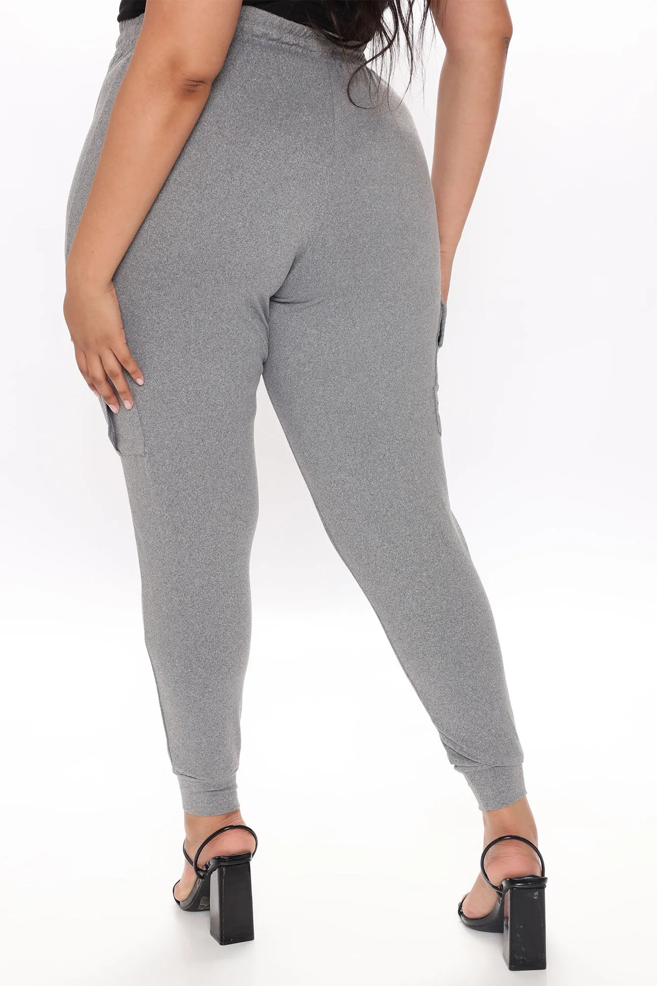 Back To Better Cargo Jogger - Heathered Grey