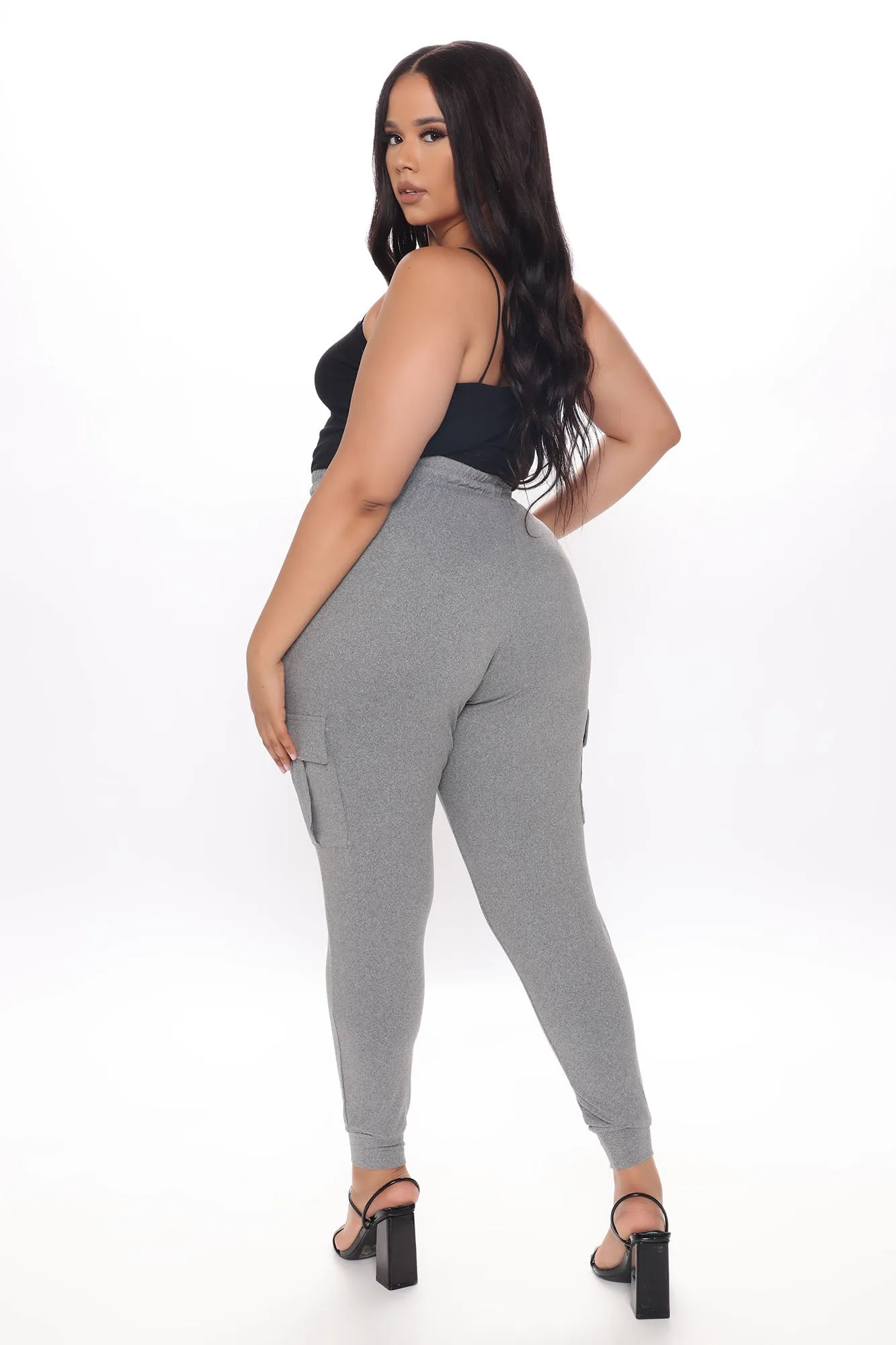 Back To Better Cargo Jogger - Heathered Grey