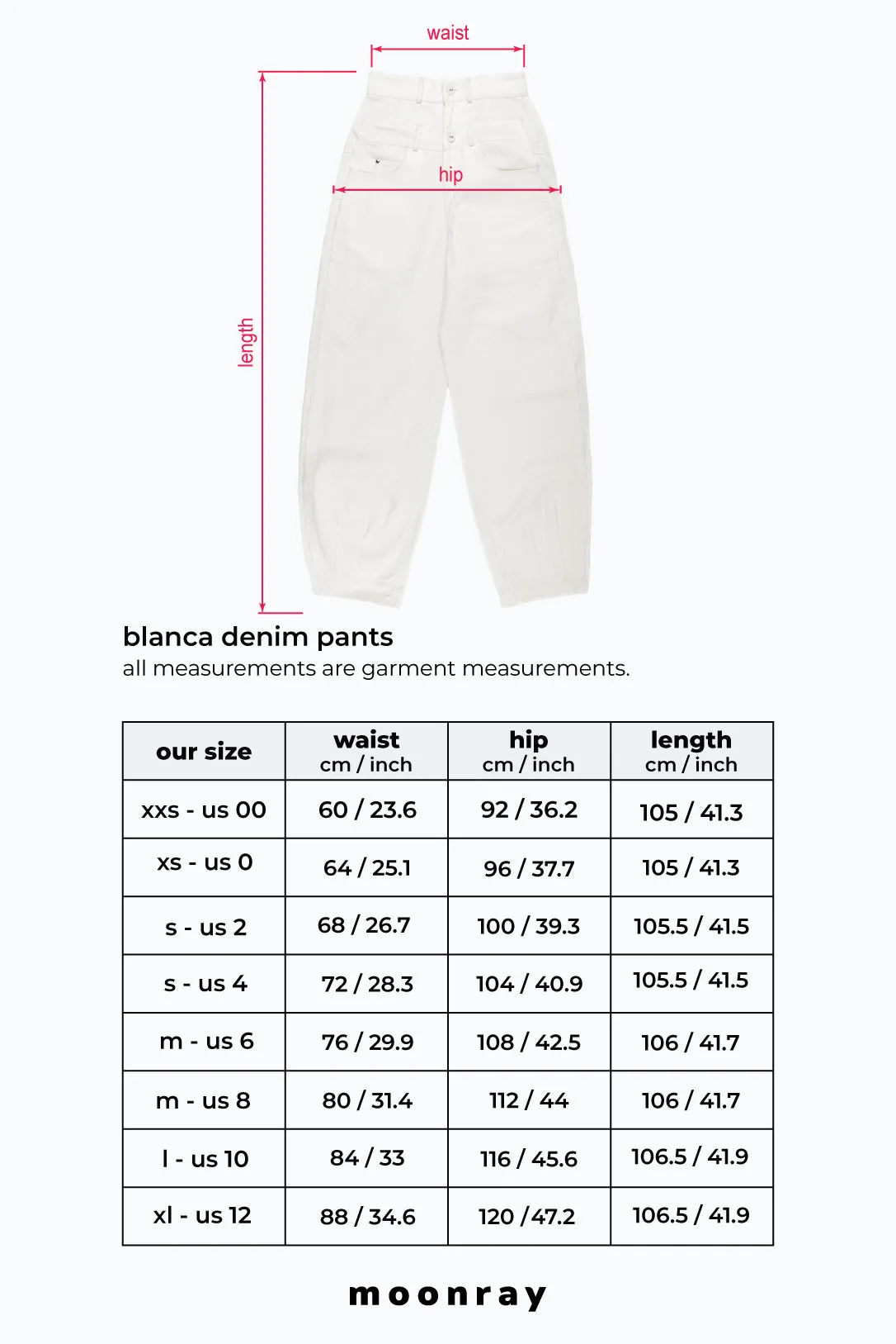 Blanca denim pants