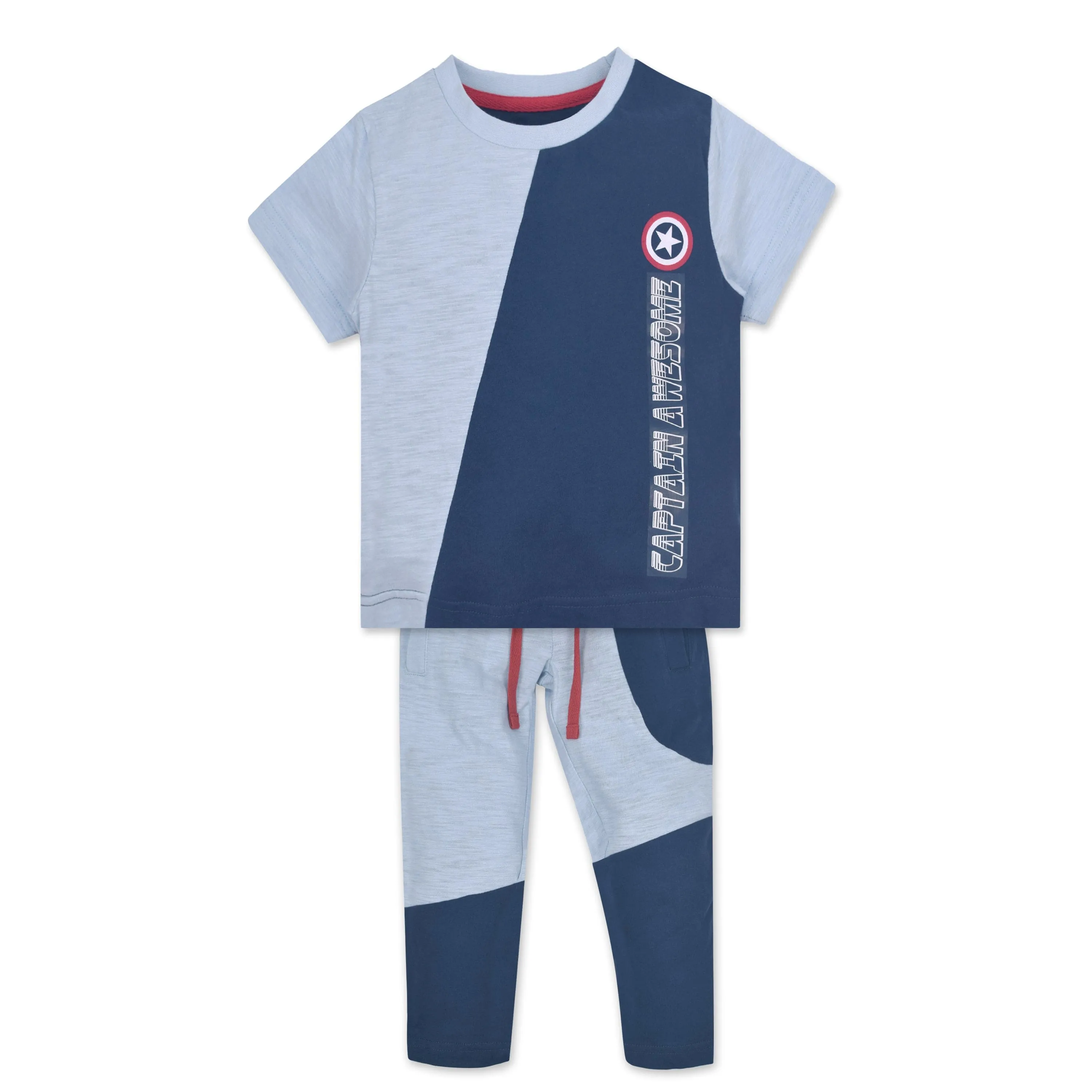 BOY'S AWESOME CONTRASTING TWIN SET