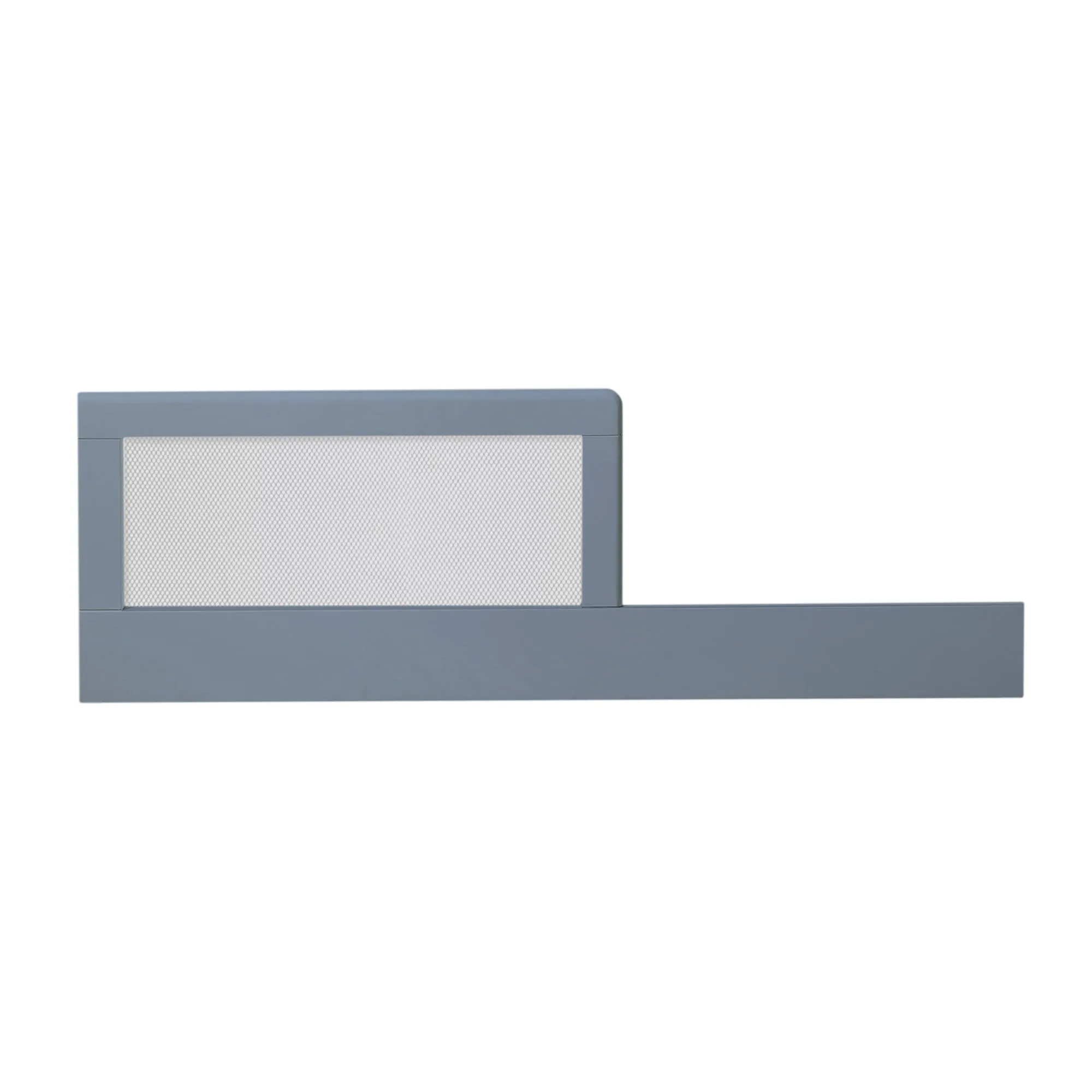BreathableBaby Mesh Toddler Bed Conversion Kit - Steel Gray