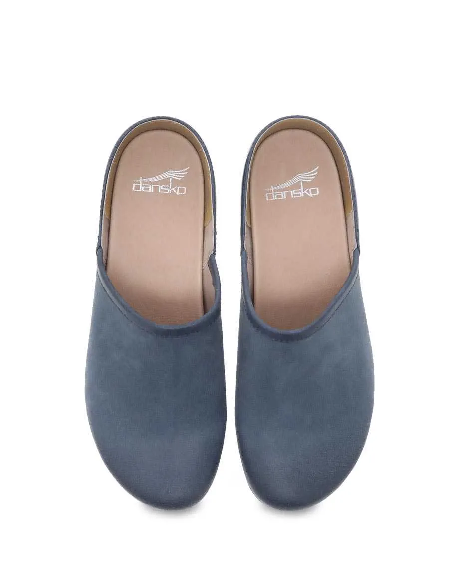 Brenna Sleek Clog in Navy