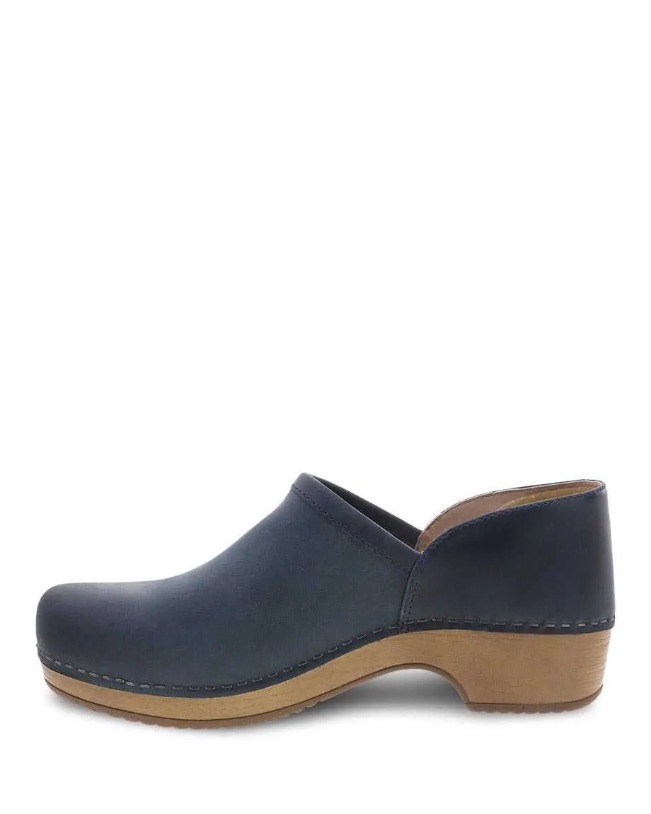 Brenna Sleek Clog in Navy