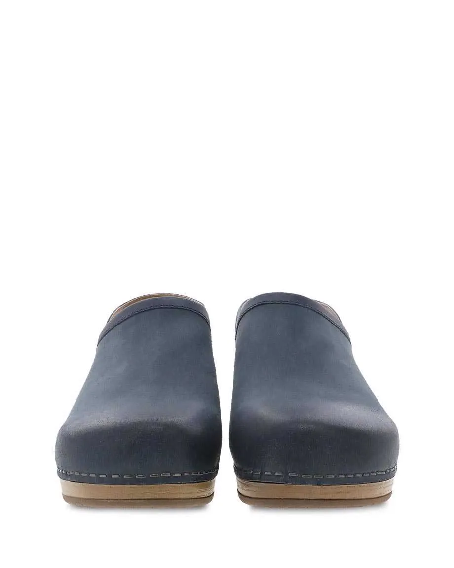 Brenna Sleek Clog in Navy