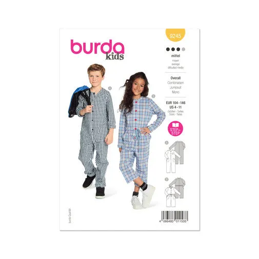 Burda Child Jumpsuit 9245