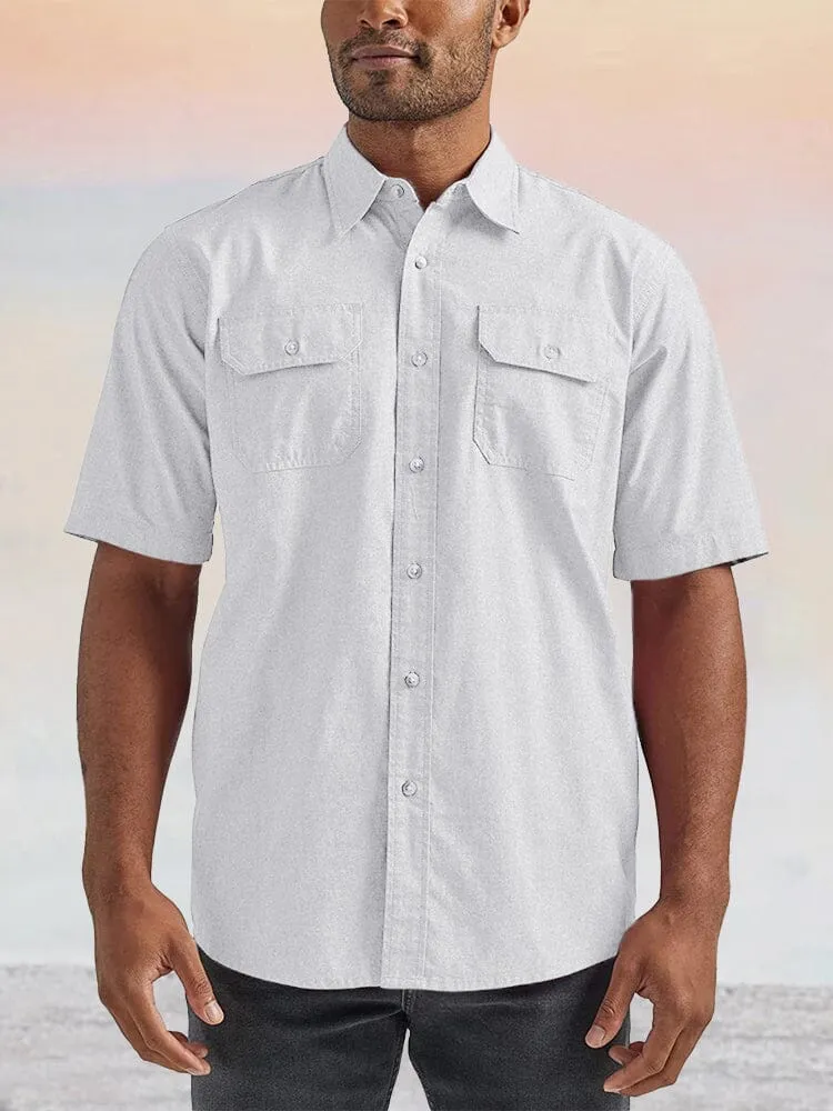 Casual Button Up Cuban Shirt