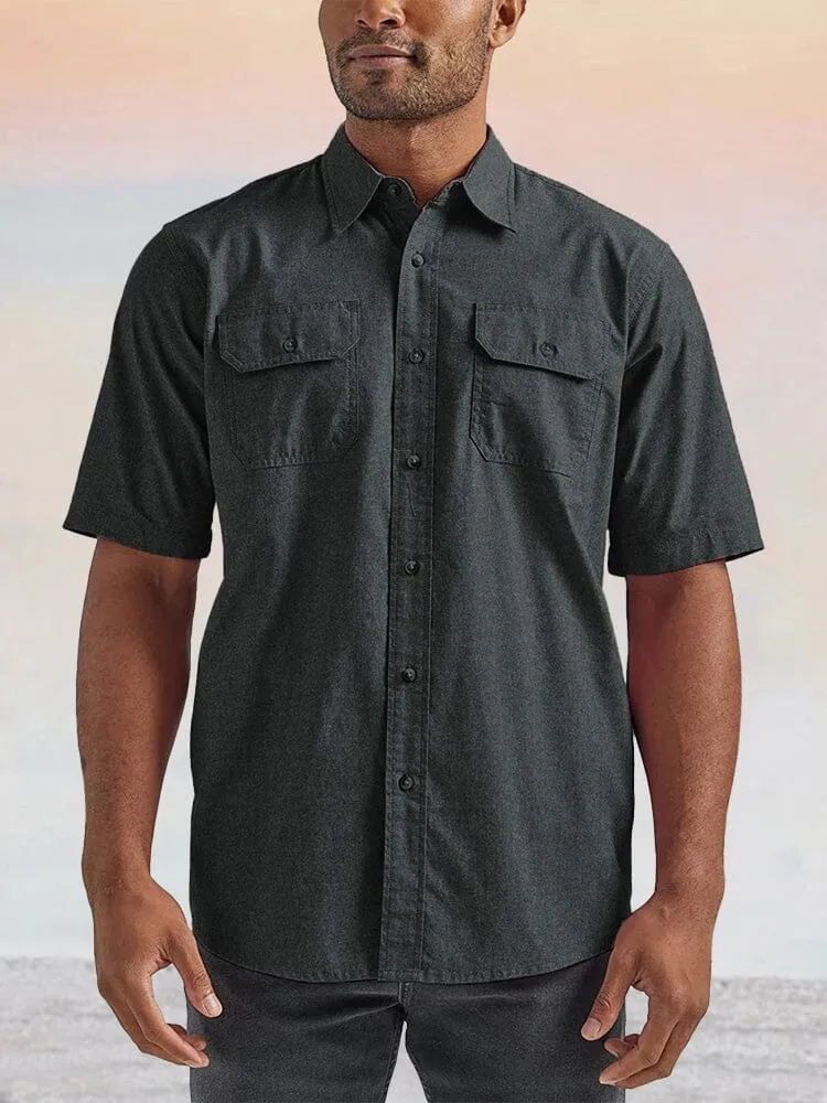 Casual Button Up Cuban Shirt