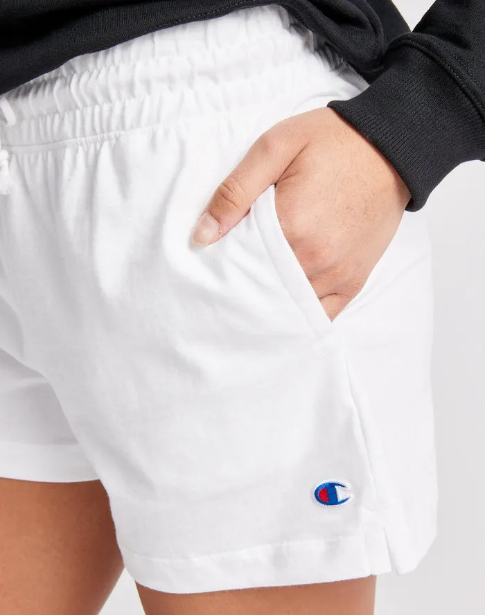 Champion Women's Middleweight Shorts 3" White M3280 100