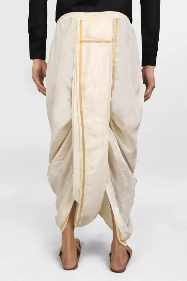 Certainly! Heres an optimized title for the product that includes modifiers:

Traditional Elegant Mens Dhoti by Aarav - Premium Cotton Fabric, Classic Design, Perfect for Weddings and Festive Occasions