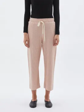 classic waffle wide leg pant