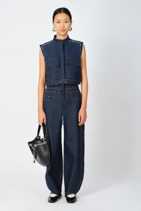Cyana denim pants