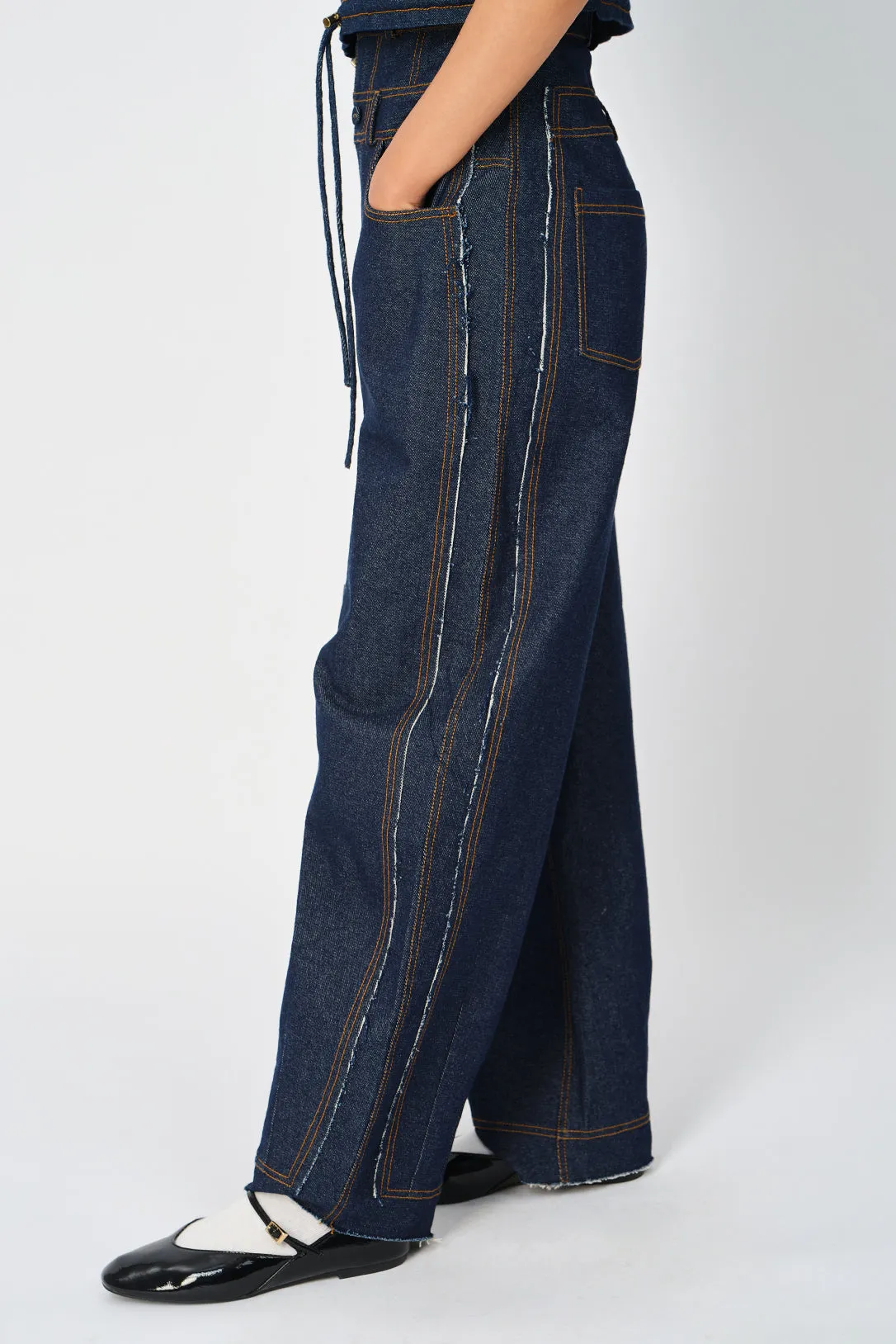 Cyana denim pants