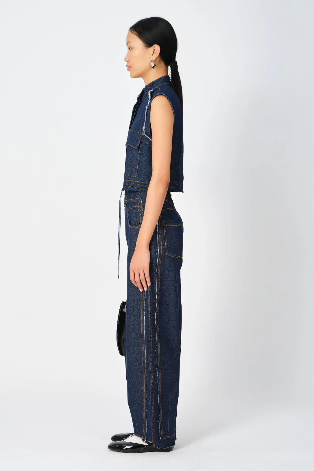 Cyana denim pants