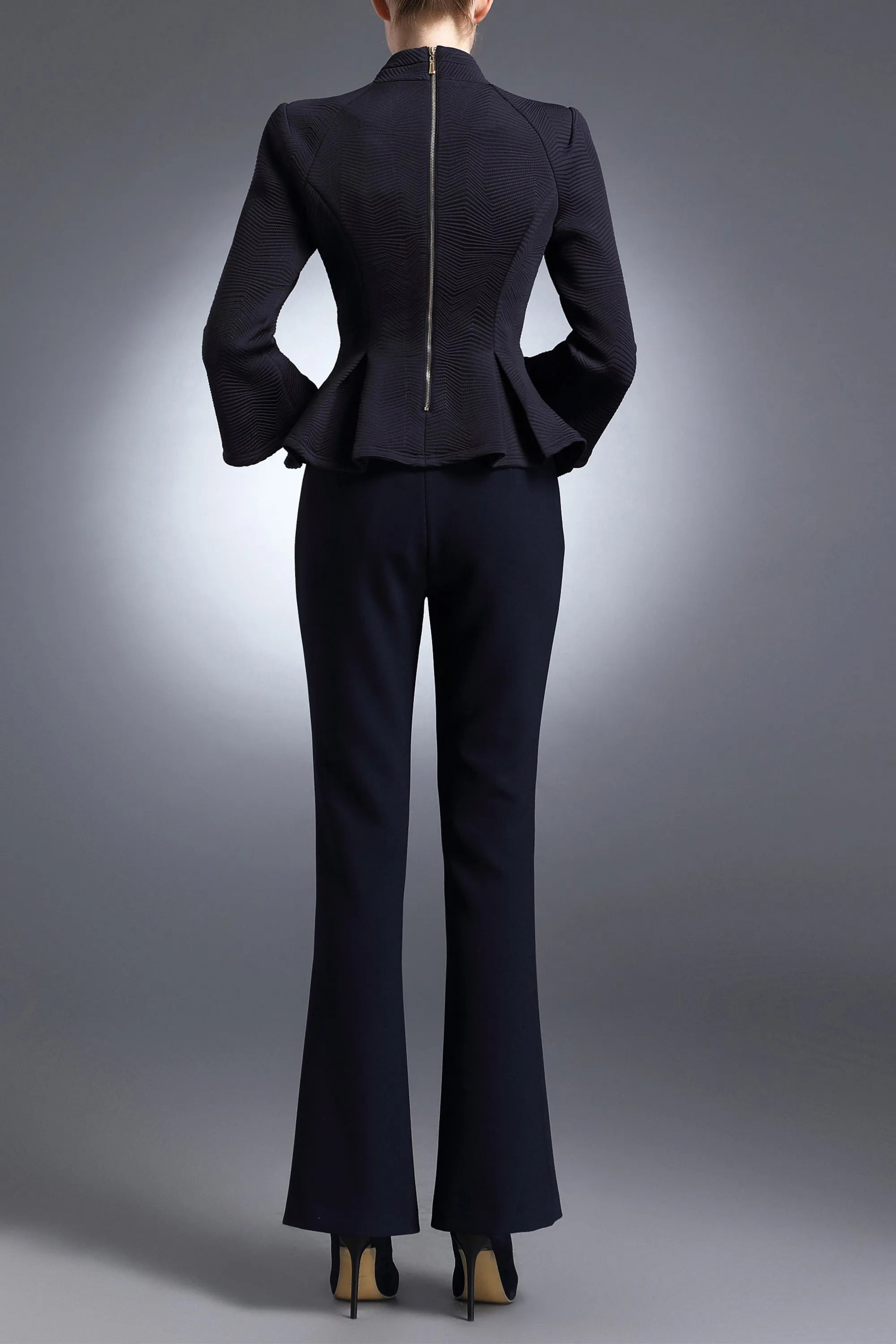 Dana Scuba Turtle Neck Blouse