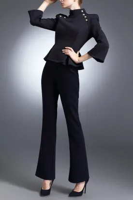 Dana Scuba Turtle Neck Blouse
