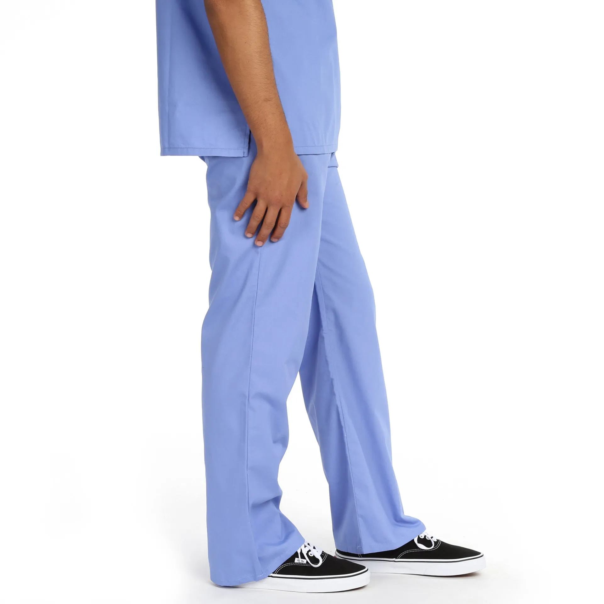 Dickies Unisex Drawstring Scrub Pant - Ceil Blue