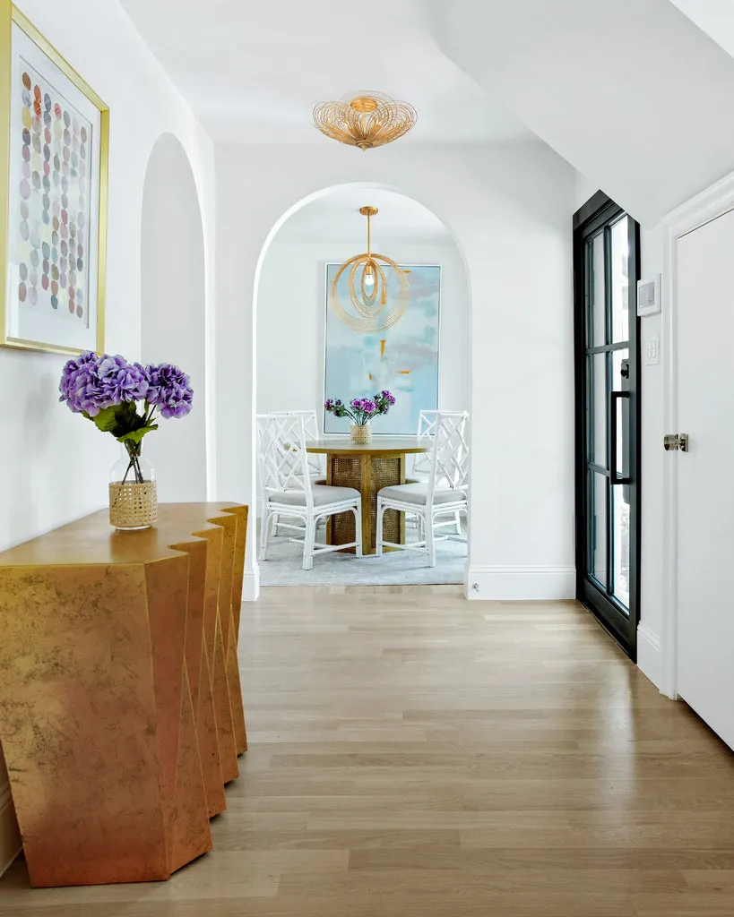 Doral 1 Light Renaissance Gold Pendant