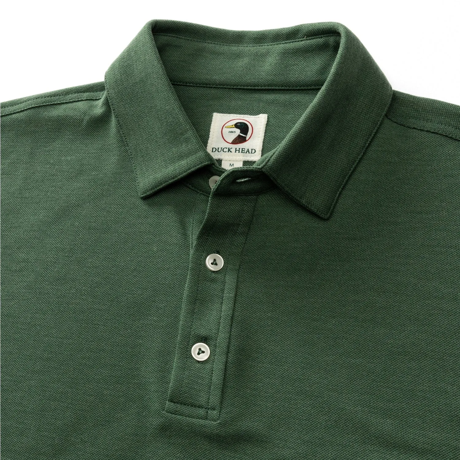 Duck Head Murray Pique Longleeve Polo - Men's