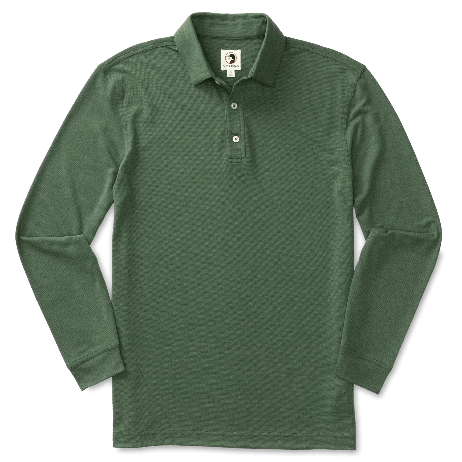 Duck Head Murray Pique Longleeve Polo - Men's
