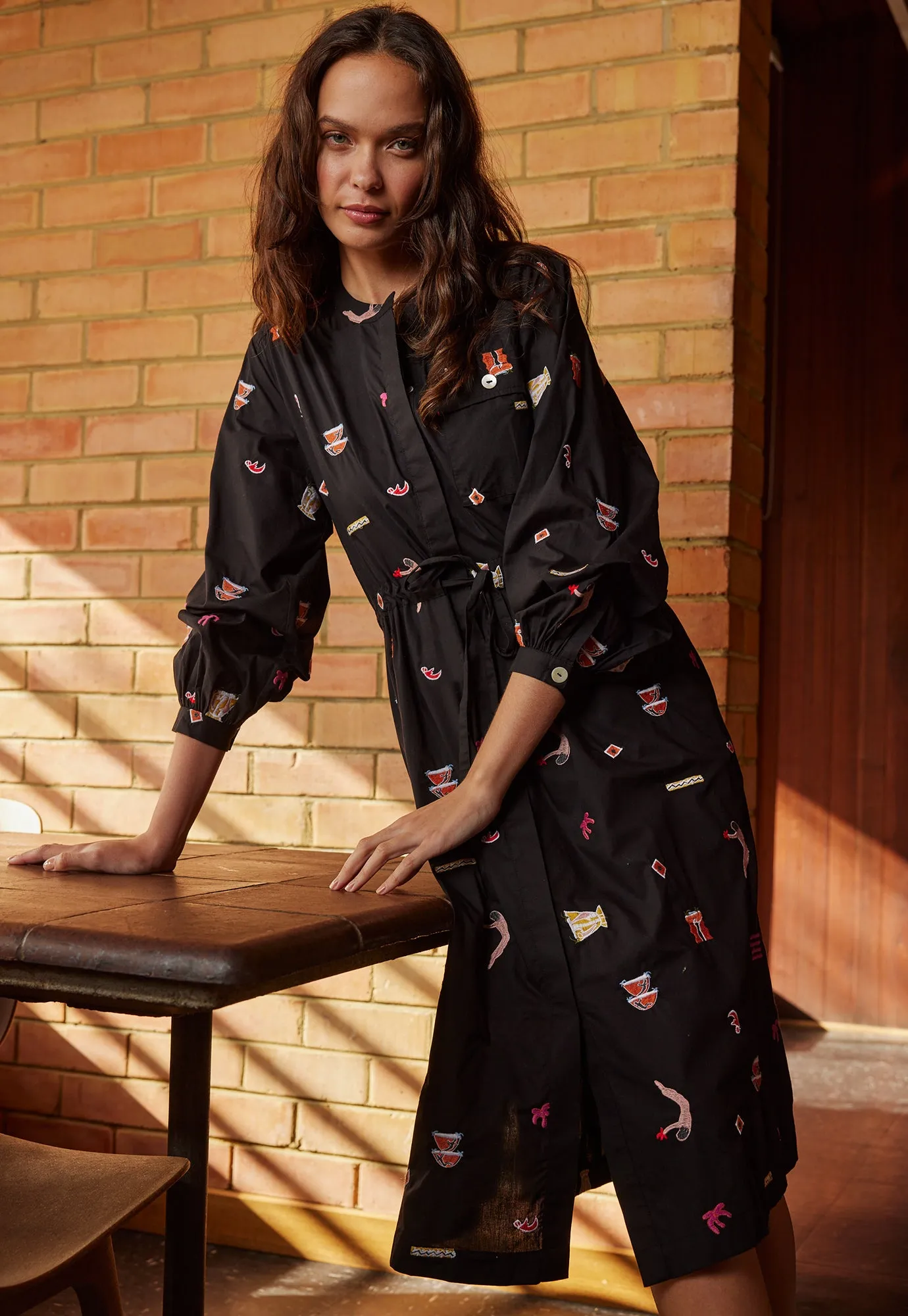 Edie Drawstring Dress