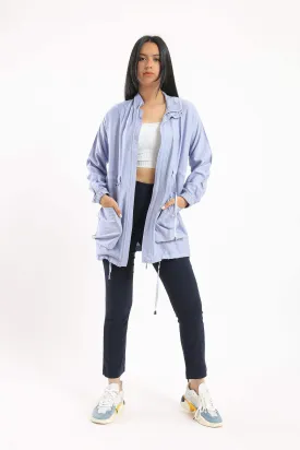 Elasticated Trim Lounge Jacket