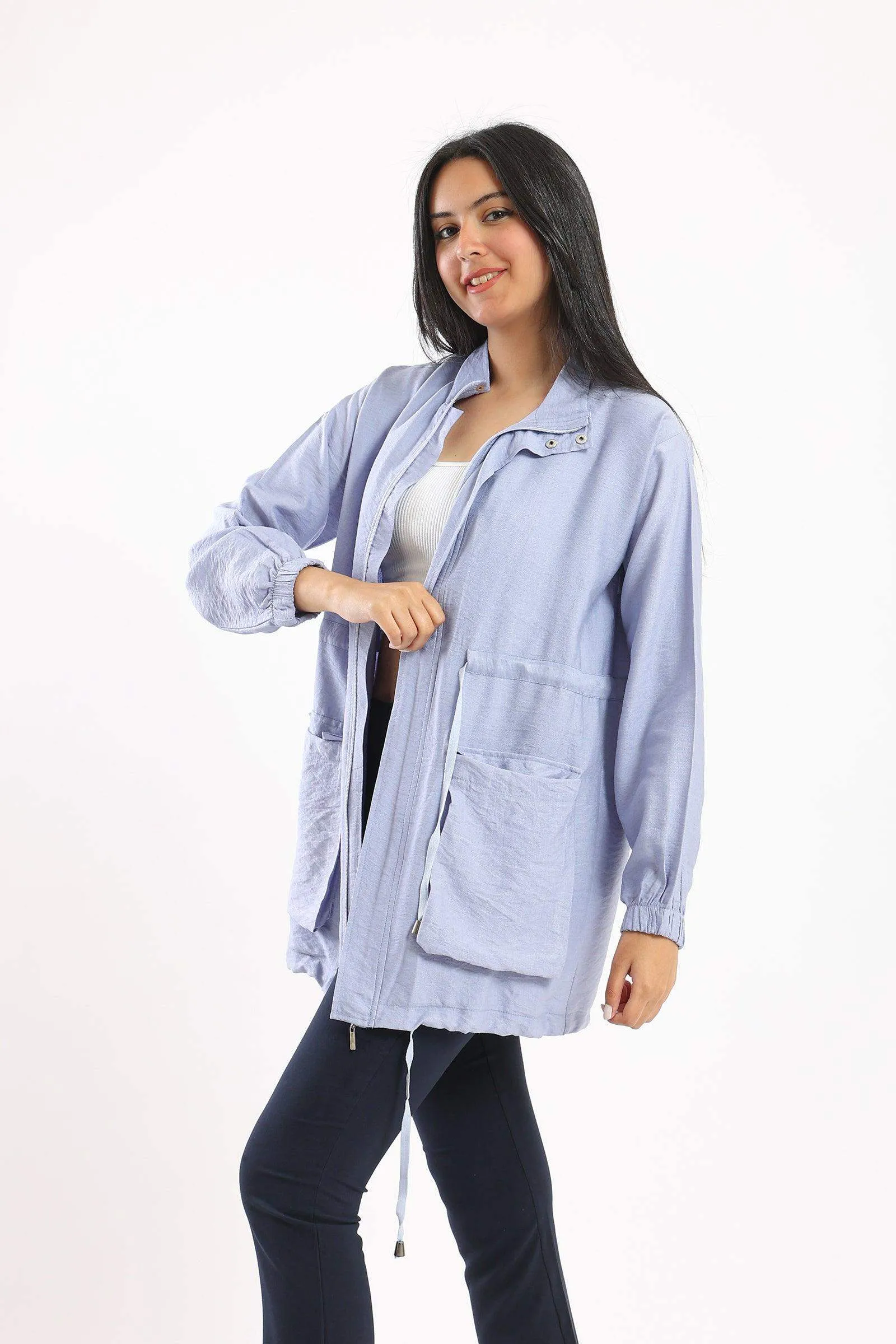 Elasticated Trim Lounge Jacket