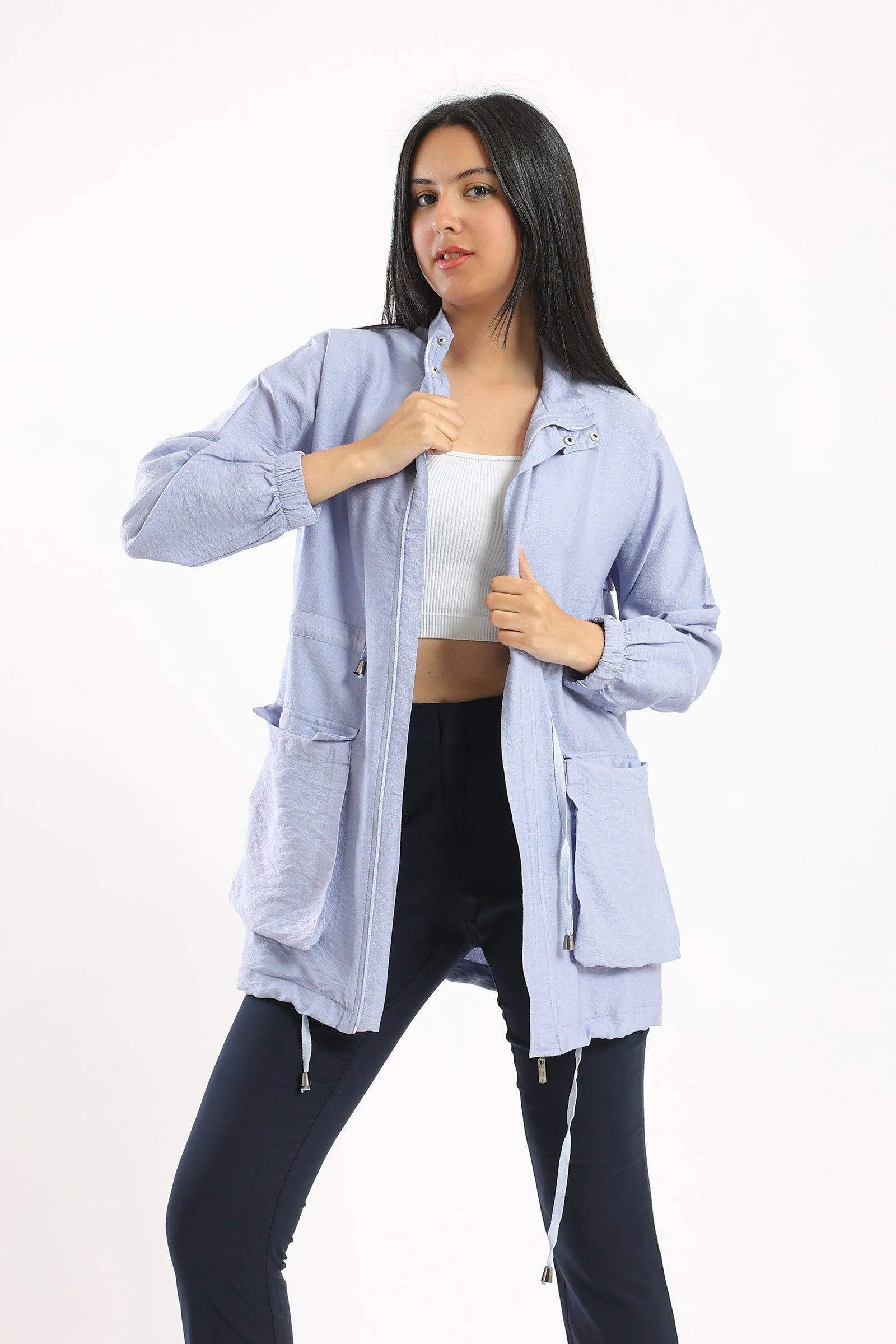 Elasticated Trim Lounge Jacket