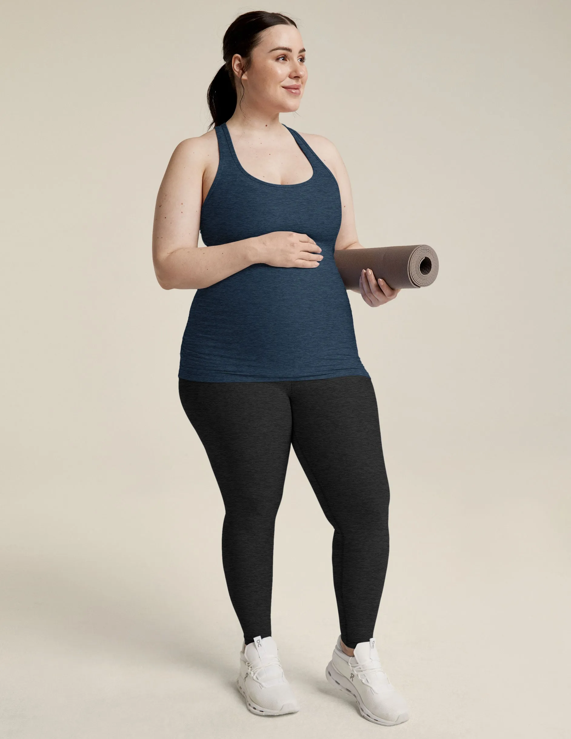 Featherweight Let It Grow Racerback Maternity Tank