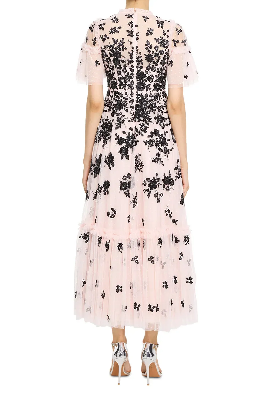 Fluttering Flowers Maxi Dress