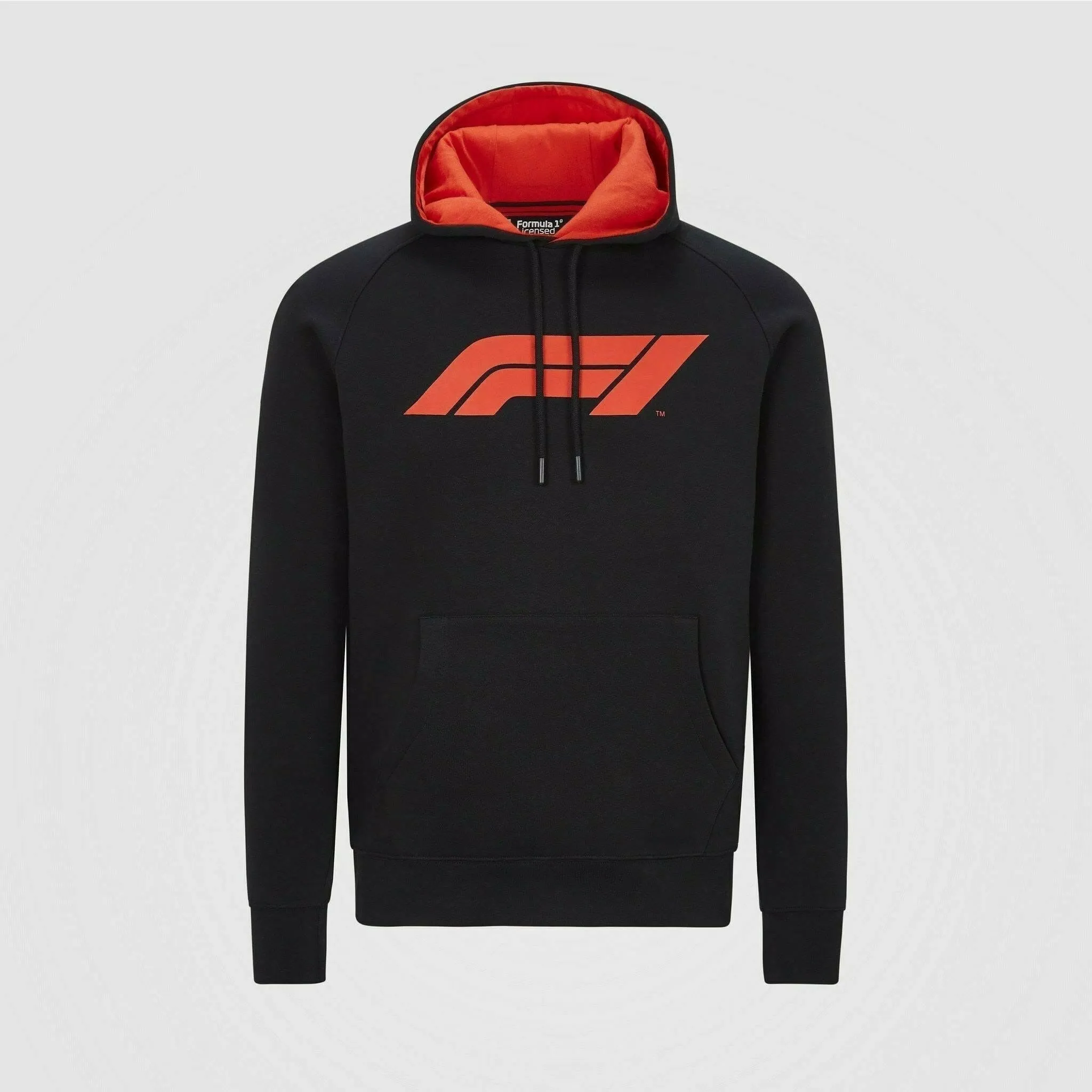 Formula 1 Tech Collection F1 Men's Large Logo Hooded Sweatshirt Black/Gray/Red