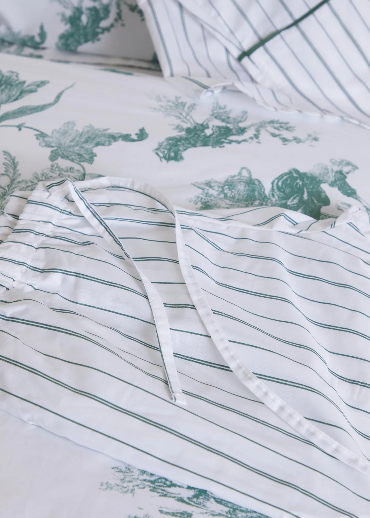 Foxford Green Stripe Pyjamas