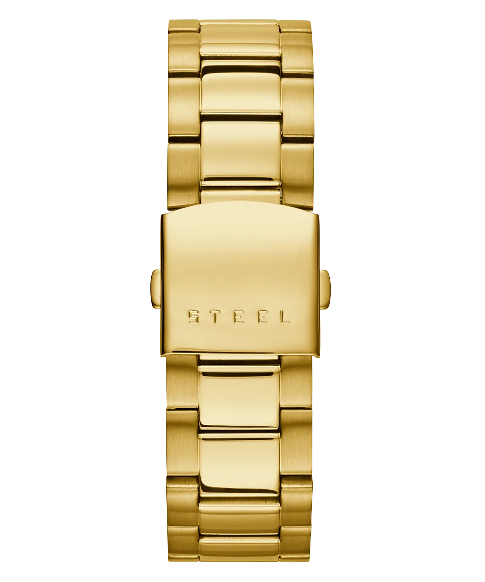 GUESS Mens Gold Tone Chronograph Watch