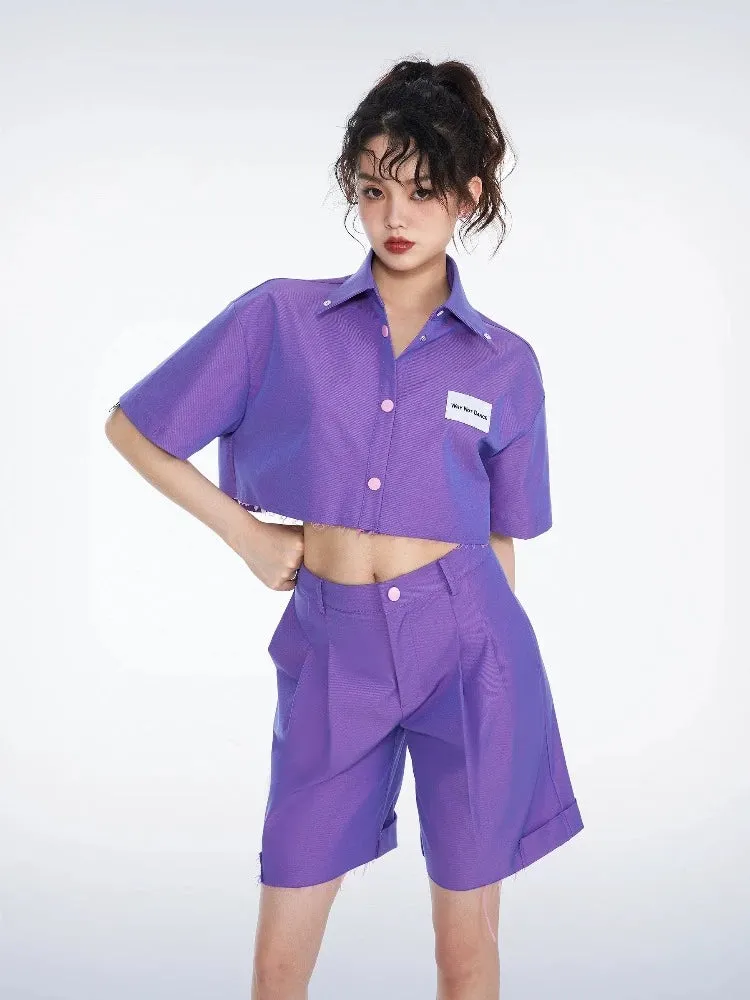 Hot girl short shirt and pants【s0000006720】