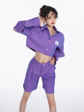 Hot girl short shirt and pants【s0000006720】