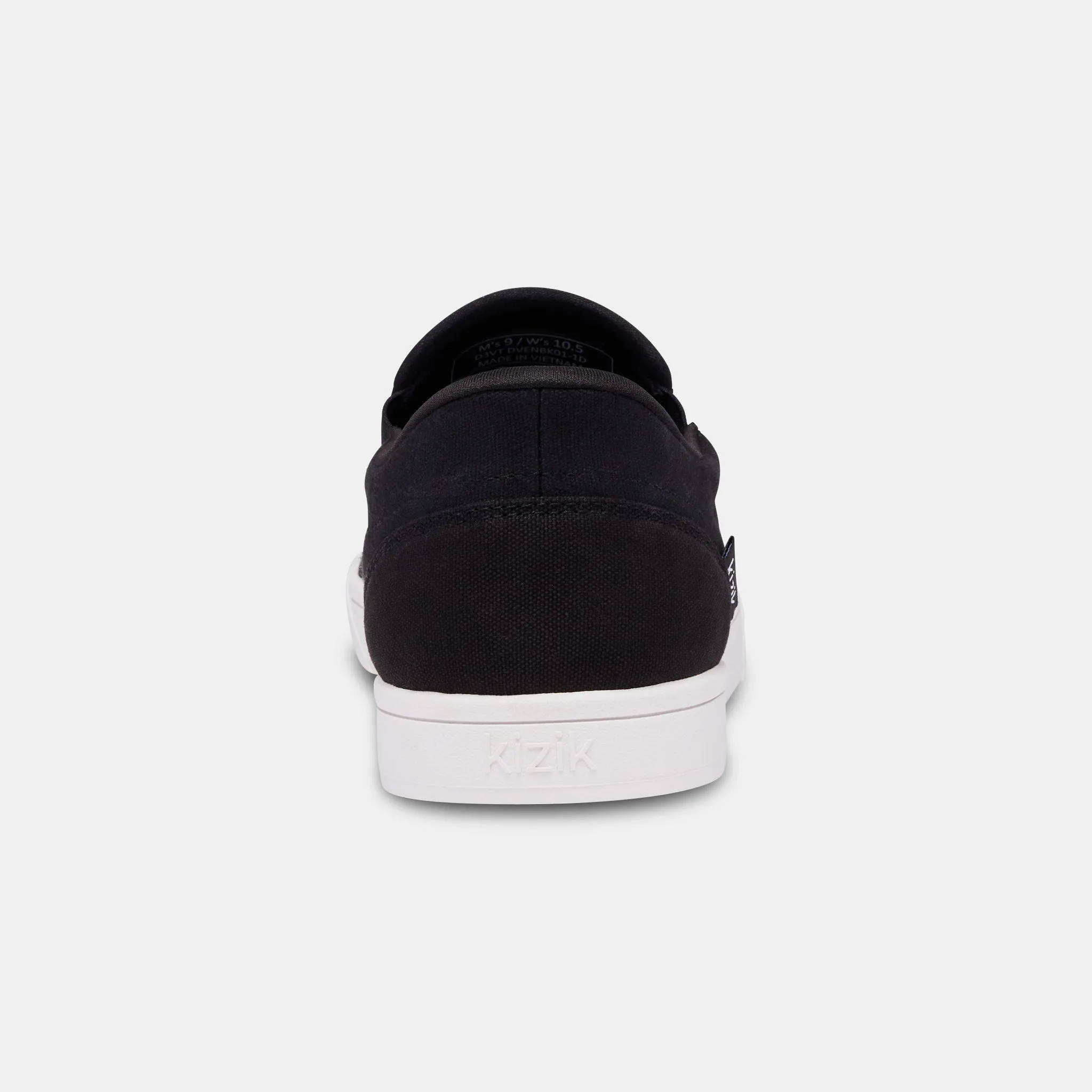 Kizik Venice Black Hands Free Slip on