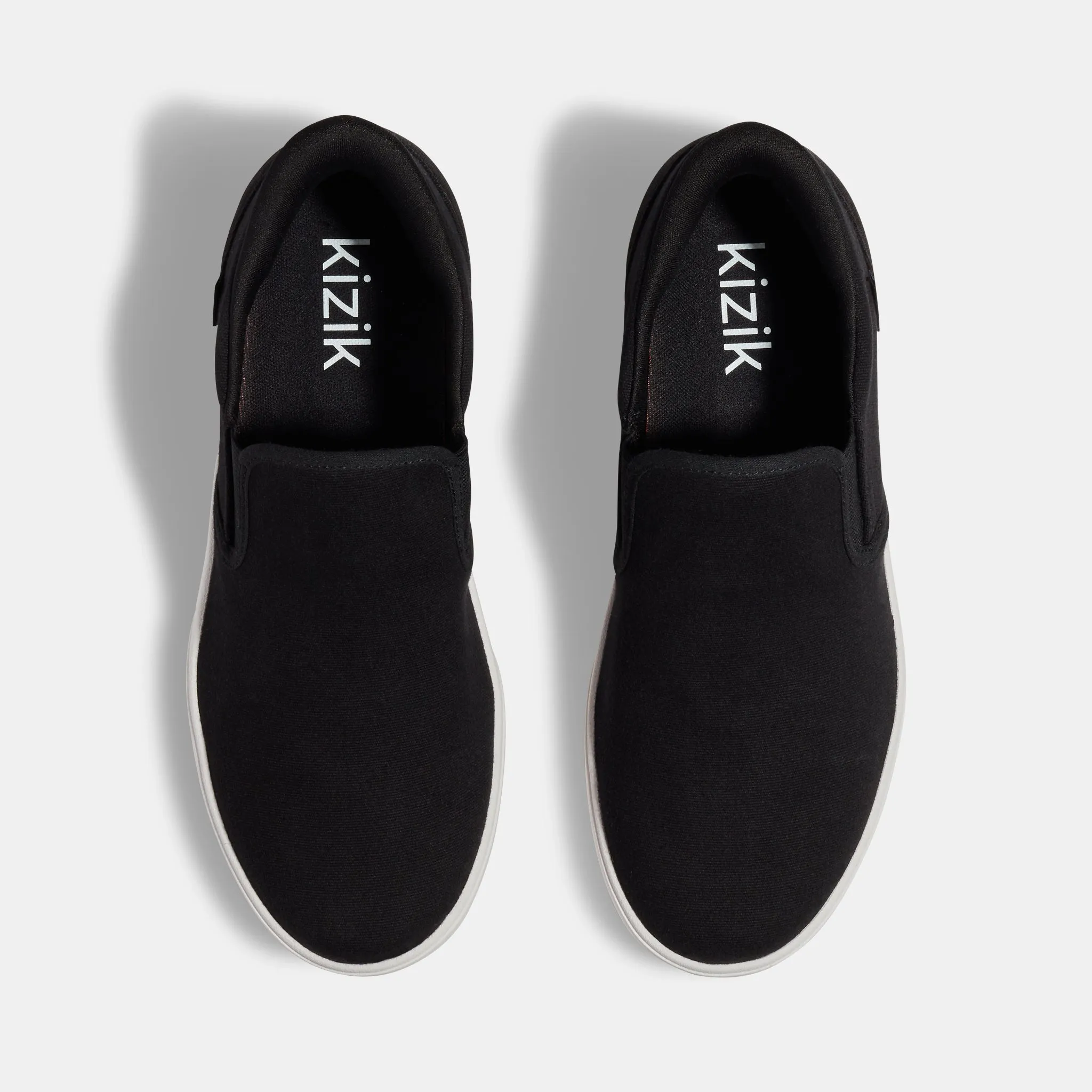 Kizik Venice Black Hands Free Slip on