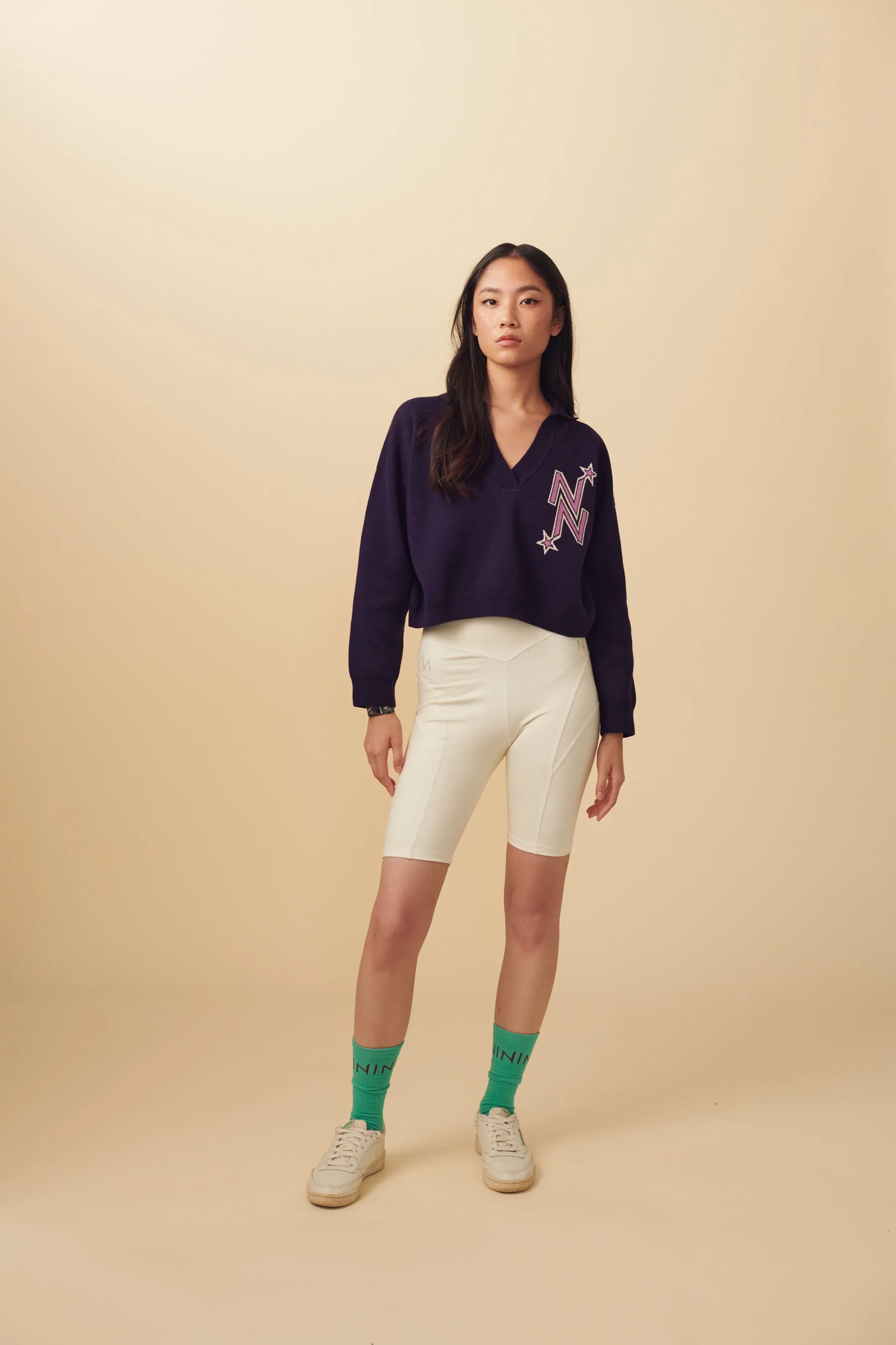 Knit Poloneck Sweater