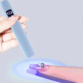 LED Nail Torch Flash Cure Gel Tips USB Rechargeable